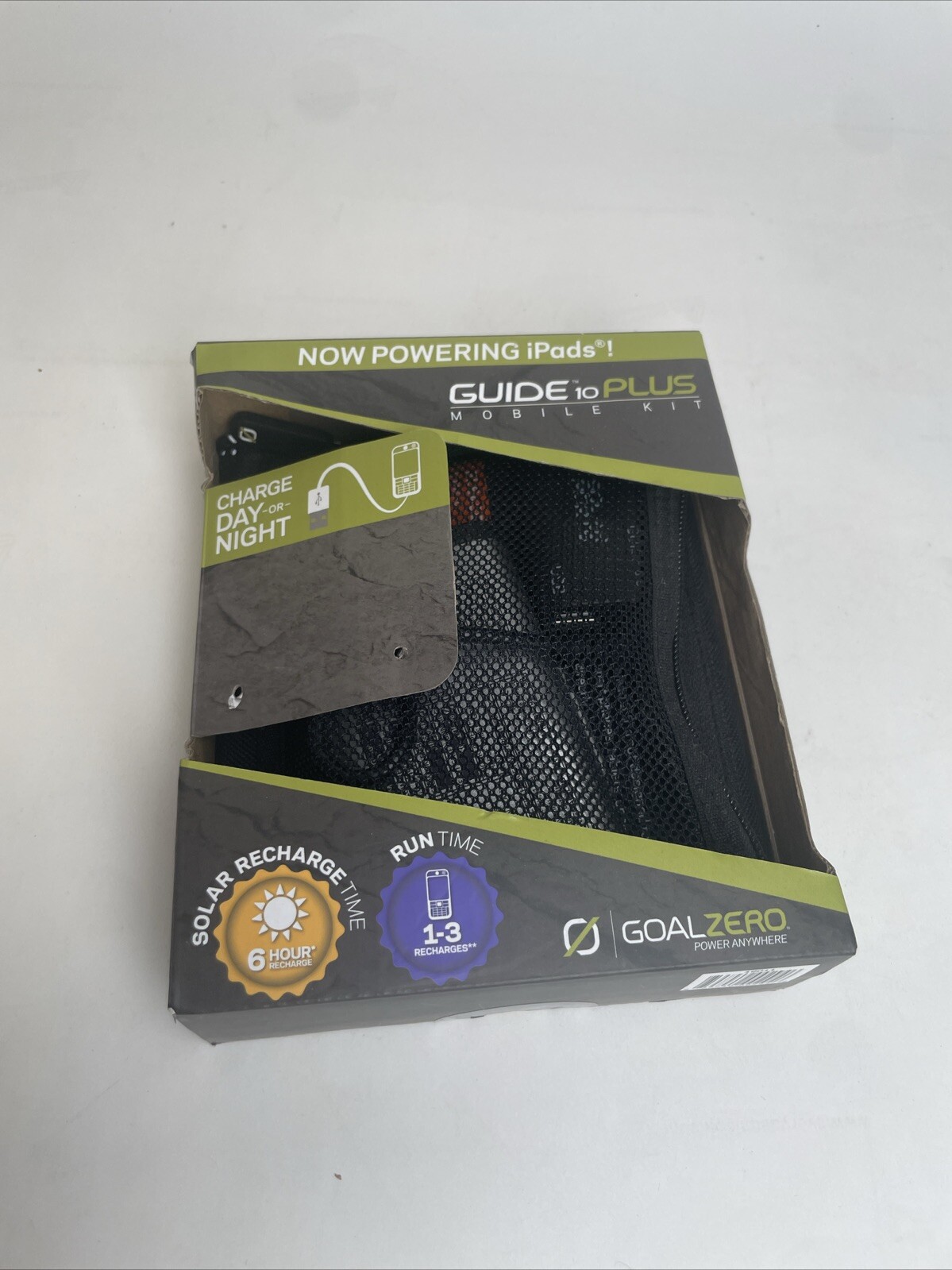 Goal Zero Guide 10 Plus Solar Charging Kit + NOMAD 7 Solar Panel gallery