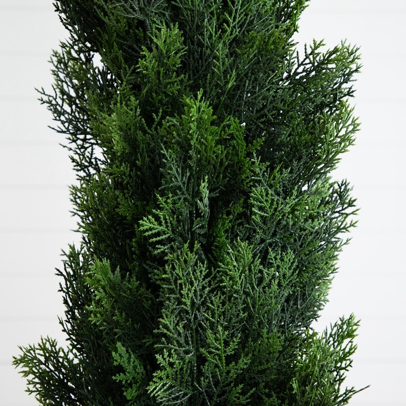 8FT Topiary Cedar Pine Artificial Tree Home Decor UV (Indoor/Outdoor) gallery