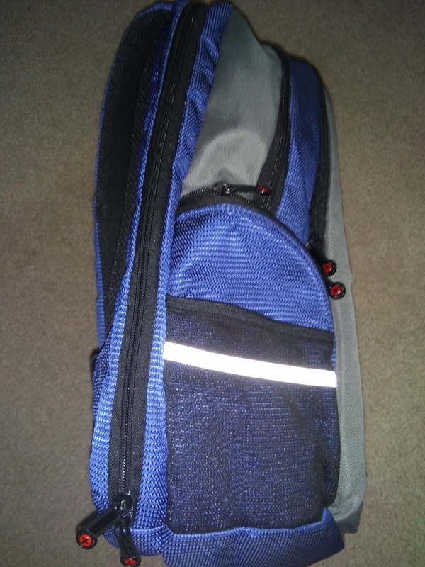Kross Precision Backpack Tablet Laptop Sleeve & Zip Pockets School Book Pack Bag 4