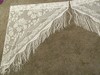 Lace Window Swag White Lori design 40L x 60W gallery
