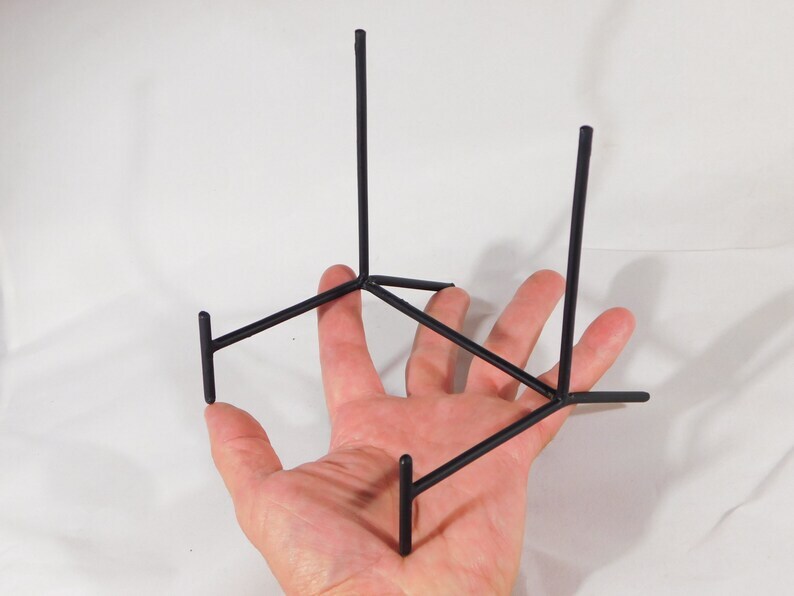 Easel Display Stand Extra Large Size Black Metal XL gallery