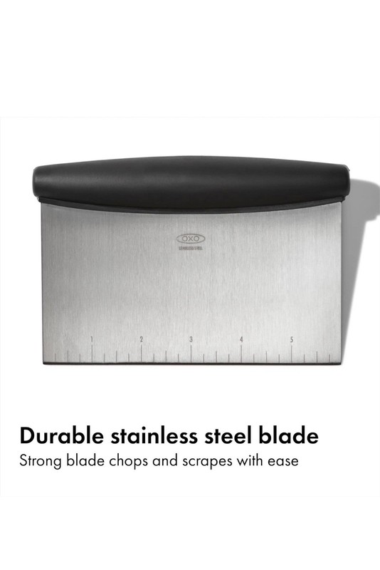 OXO Good Grips Multi-Purpose Scraper & Chopper Stainless steel - Dishwasher Safe gallery