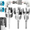 Pvc Pipe Threader, 2026 Upgraded 4 in 1 Water Pipe Threader, Pipe Tapping and... gallery