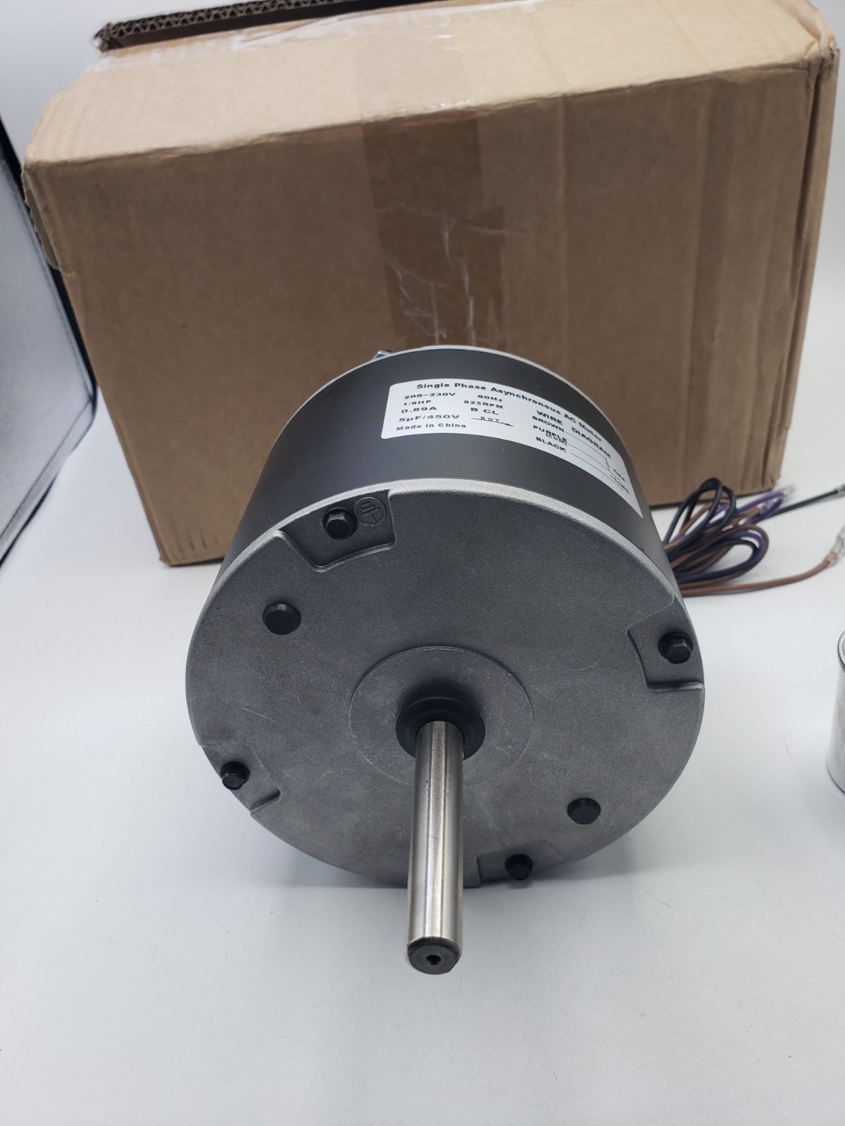 MOT18688 AC Motor, Upgraded Condenser Fan Motor, 1/8 HP 208-230V 825 RPM gallery