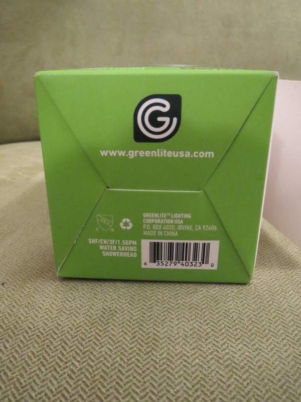 NEW Greenlite Water Saving Fixed Shower Head 1.5 gal/min, PACKAGING MAY VARY gallery