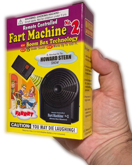 REMOTE CONTROL FART MACHINE #2 Whoopee Cushion Noise Maker Box Joke Prank Sound gallery