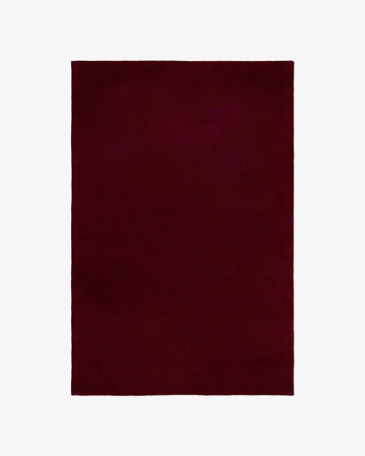 Hand-Tufted Wool Rug 9x12ft- Nordic Knots Grand Deep Wine Rug Handmade Area Rugs gallery