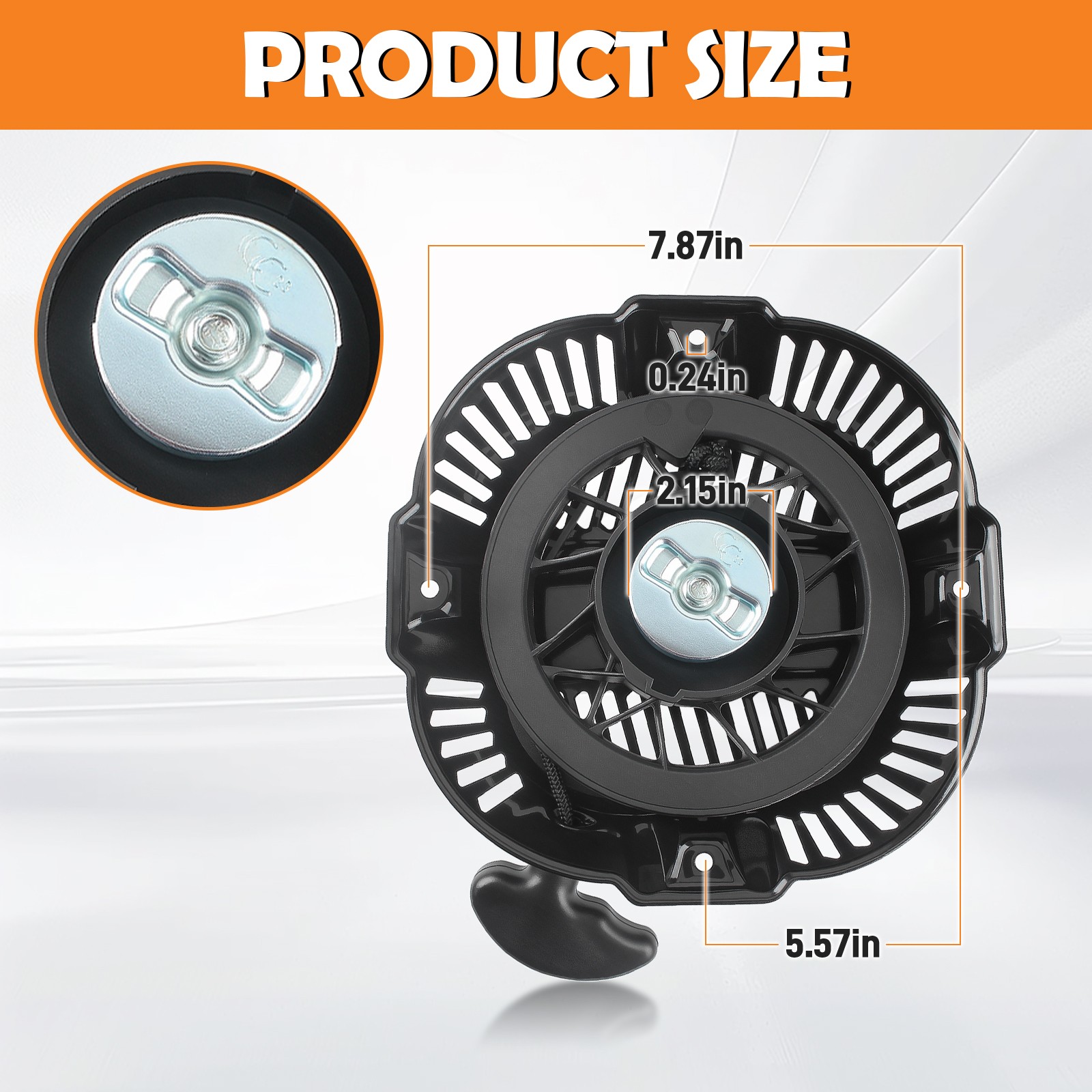 Recoil Stater for Generac 389/420cc Decal Engine Portable 0J08073SRV 0J0813ASRV gallery
