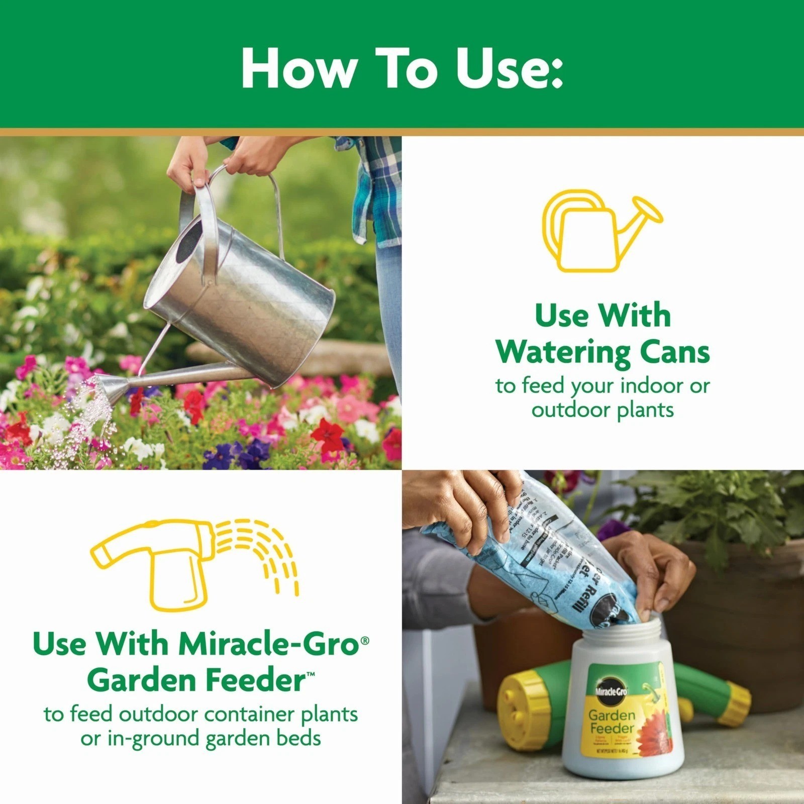 Miracle-Gro Water Soluble All Purpose Plant Food Fertilizer 1.5 lb.............. gallery