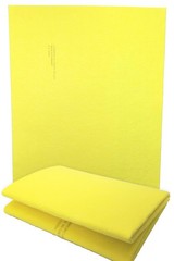 2-PACK – XL Commercial Grade German Super Shammy (YELLOW) – 28″ x 20″ 260 GSM
