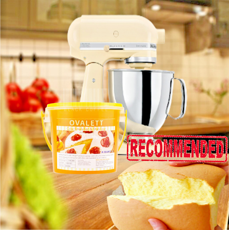 OVALETTE SP EMULSIFIERS FOR BAKING MIXE CAKE SPONGE CAKE BAKERY SOFT FLUFFY 800G gallery