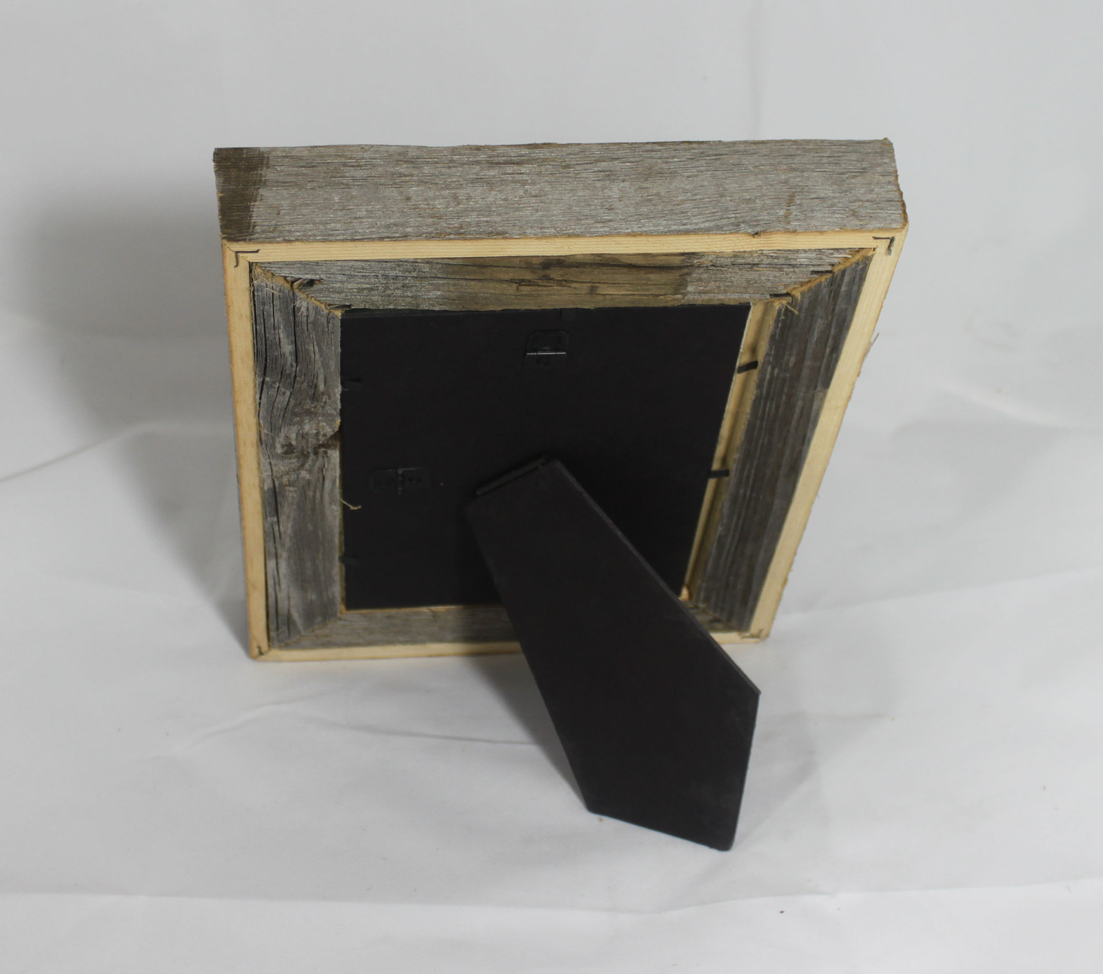 5x7-2" Wide Signature Reclaimed Rustic Barn Wood Picture Frame gallery