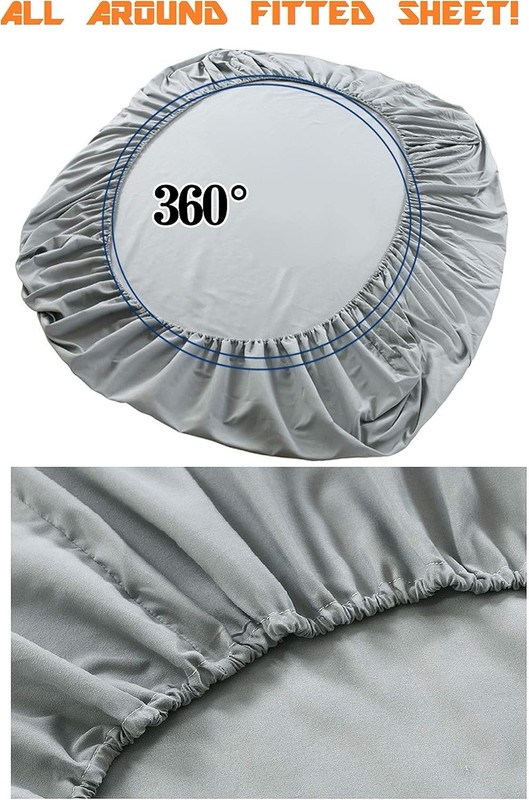 Luxury Soft Bed Sheets Bloomingdale Pattern 1500 Premium Hotel Quality gallery
