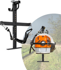 Backpack Blower Rack for Trailers Universal Storage Holder with Adjustable Holdi