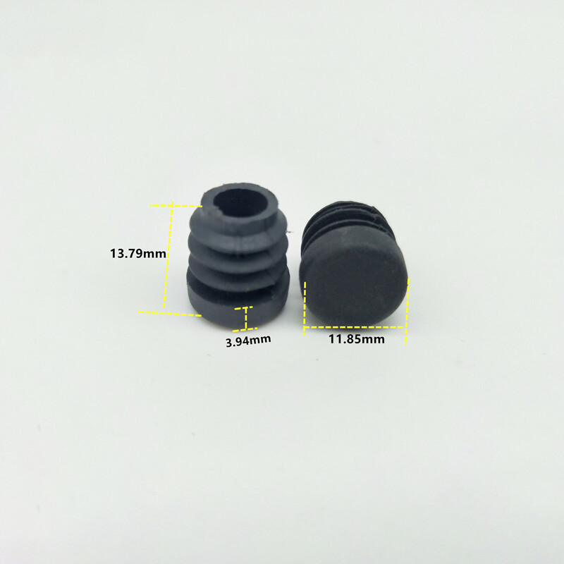 Round Tube Inserts Plastic End Caps Bungs Blanking Furniture Table & Chair Feet gallery