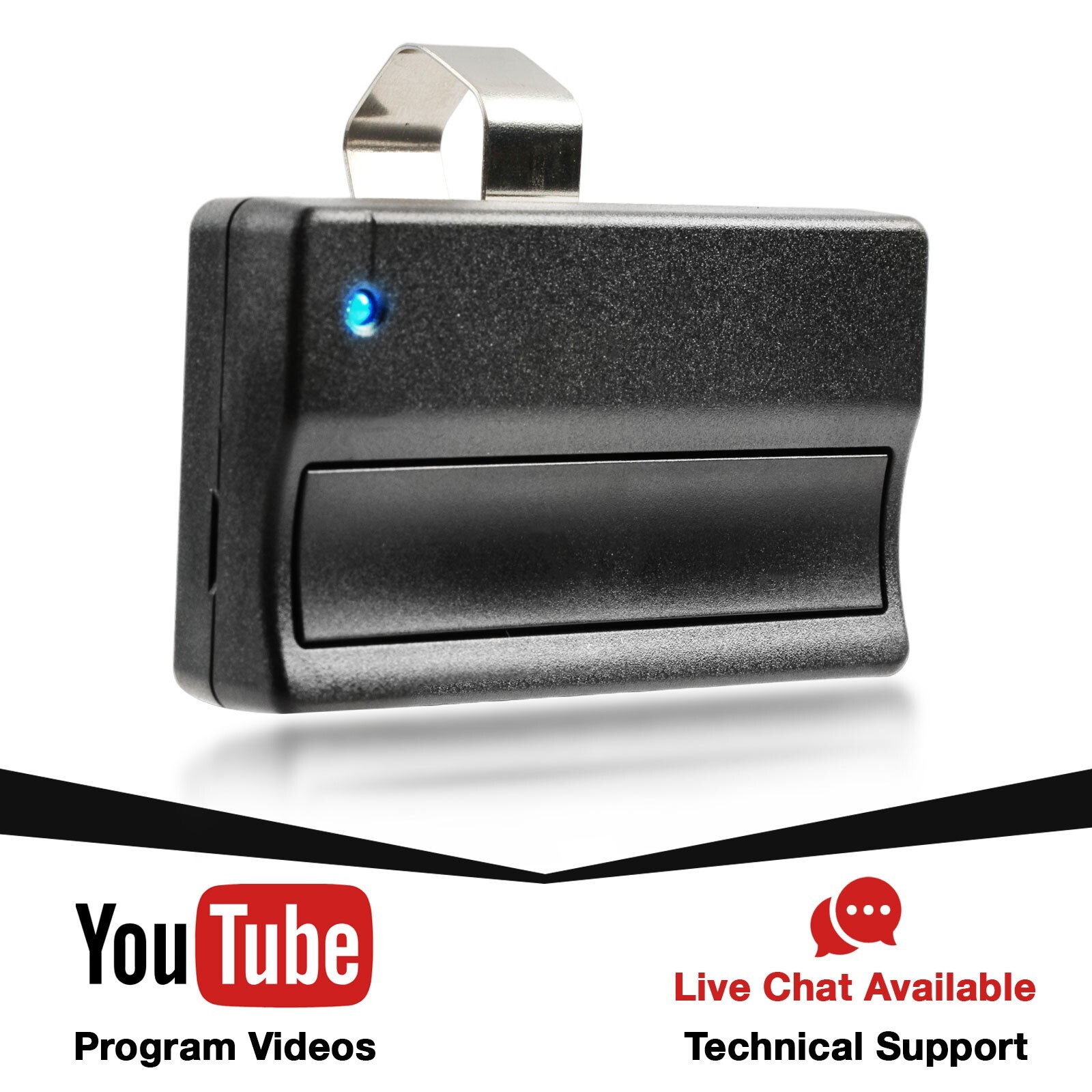 2 Replacement for Liftmaster 371LM Car Garage Door Remote Opener gallery