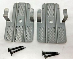 1/2″ or 5/8″ Drywall Sheetrock Hole Repair Clips Brackets w/screws 2, 4, 8 pack