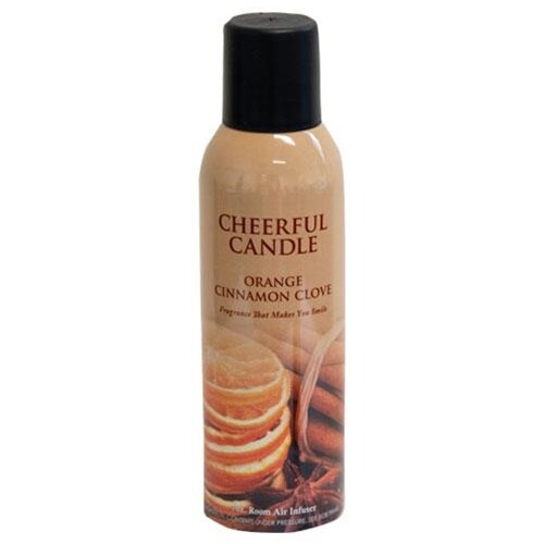 NEW Room Spray ORANGE CINNAMON CLOVE Scent 7 oz Strong Scent Throw AEROSOL Can gallery