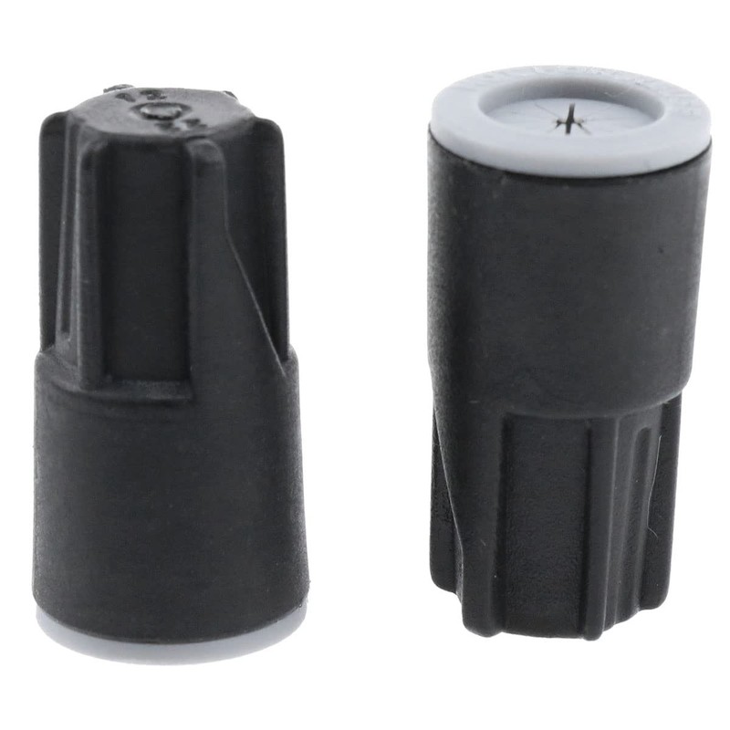 20pcs Waterproof Wire Connector, Outdoor Cap Nuts for #8 to #22 Black gallery