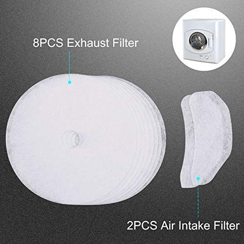 10 PCS Dryer Exhaust Filter for Panda Filter-365 days QA-Universal... gallery