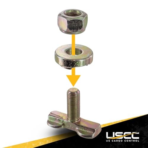 L Track Threaded Bolt Double Stud Fitting, (10 Pack) 5,500 Pounds 10 units gallery