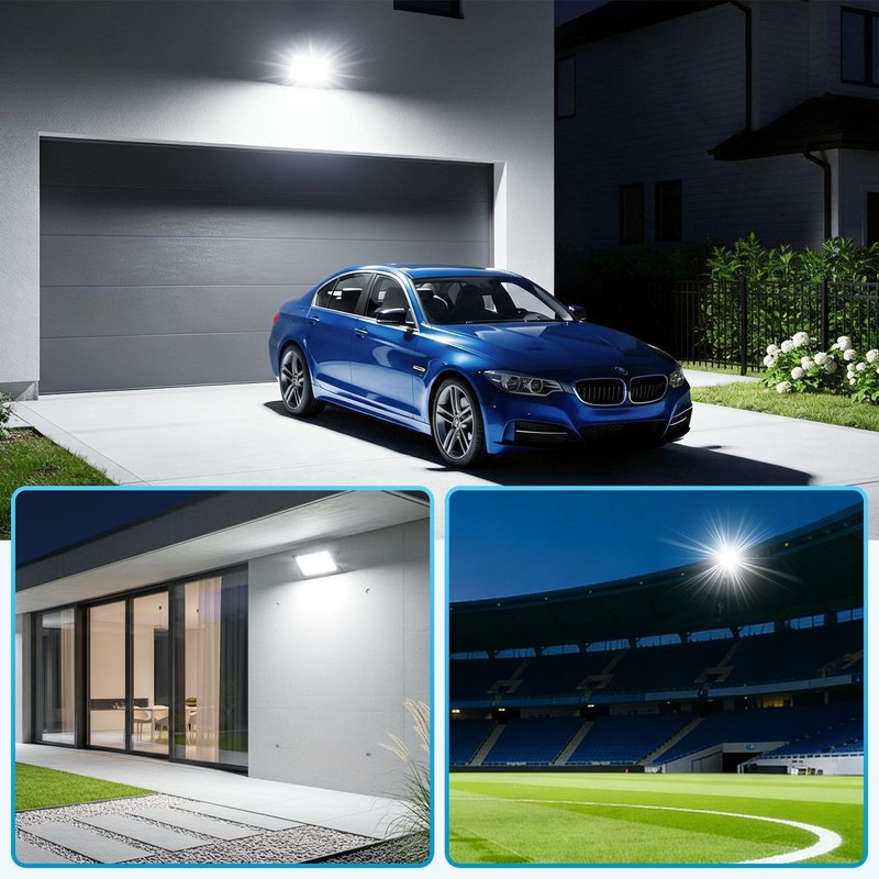 100-500Watt Bright LED Flood Light Outdoor Garden Yard Spotlight Lamp Cool White gallery