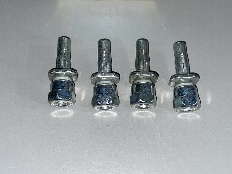Sammys XP 35 3/8 Inch Vertical Threaded Rod Steel Electro-Zinc Finish - LOT OF 4 gallery