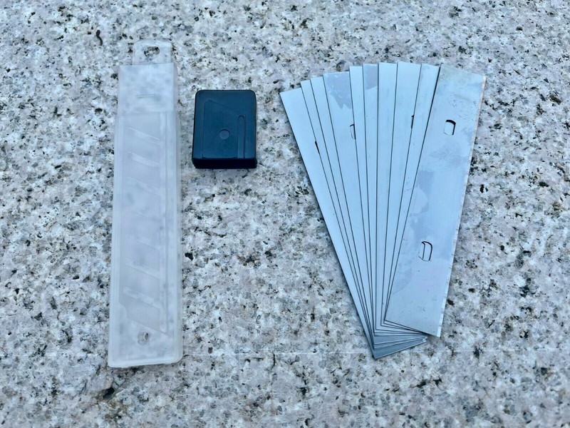 Scraper Blades 4" Replacement Razor Blades 50pcs gallery