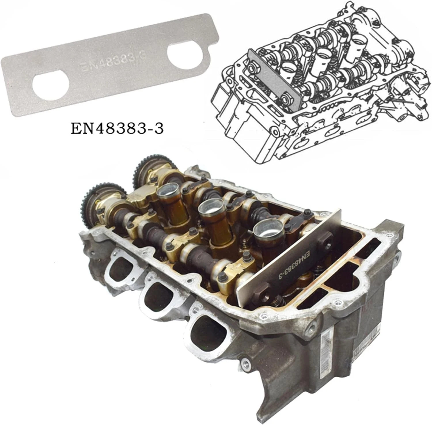 Camshaft Retaining and Alignment Timing Tool Kit, Compatible with GM GMC Cadi... gallery