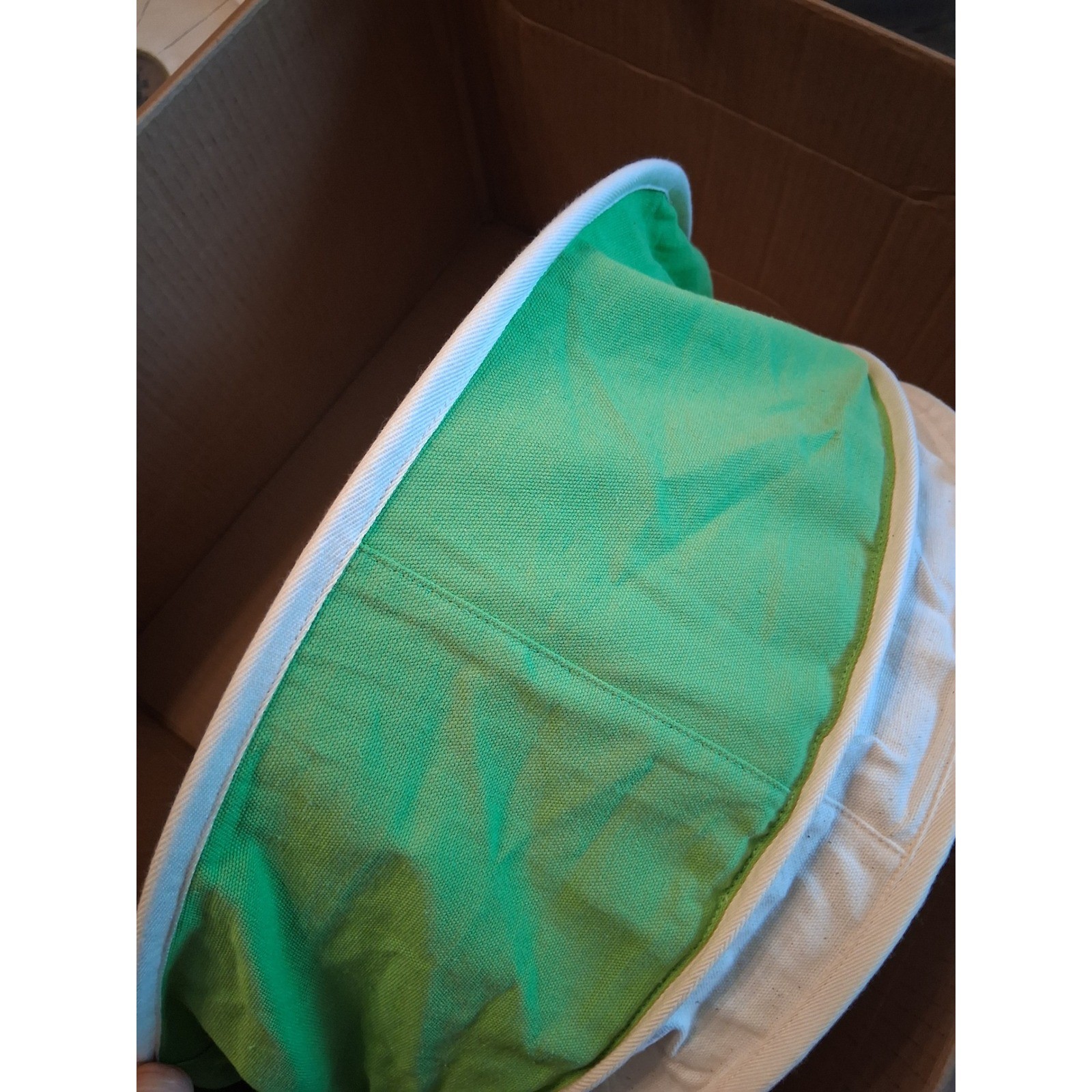 Tulip Shade Ceiling Light Cover - Drum Green Shade Covering No installation kit gallery