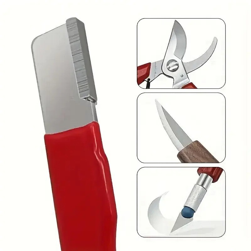 Professional Knife Sharpener Precision Edge Tungsten Diamond Ceramic All Blades gallery