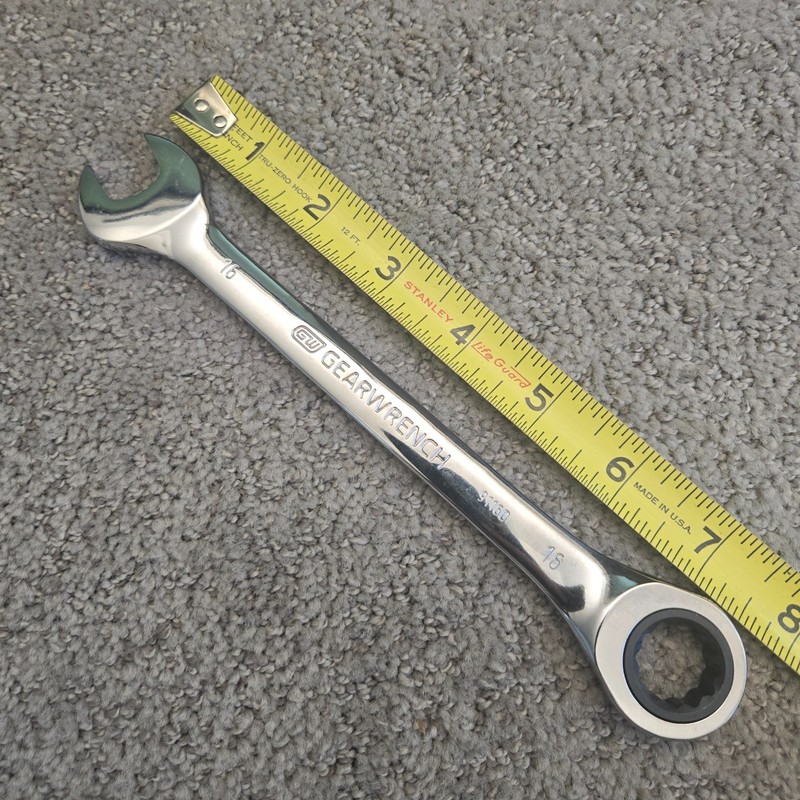 GEARWRENCH 72T Ratcheting Combination Wrench SAE or Metric Choose a Size gallery