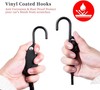 2PCS Kayak Rope Tie Downs Straps 1/4 x 12ft Adjustable Rope Ratchet Canoe Bow gallery