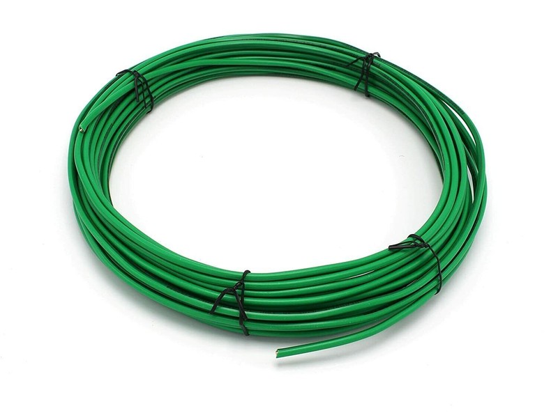 THHN / Building Wire - Green Jacket - 10 Gauge Solid Copper UL UV - 100 Ft gallery