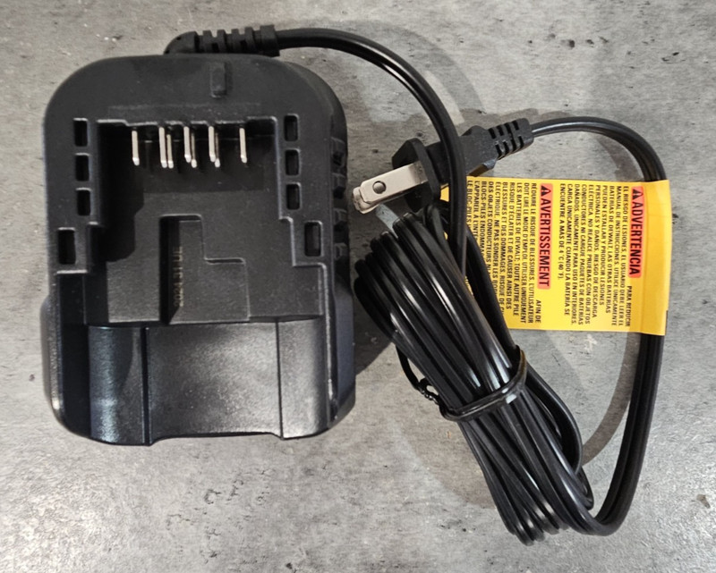DeWALT Starter Kit DCB1102 Charger, 2 DCB203 2 AH 20V Batteries, & 11" Tool Bag gallery