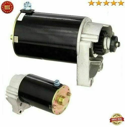 Starter Motor Assembly For Craftman 19hp Riding Mower, 12 Volt CCW, 16 Teeth gallery