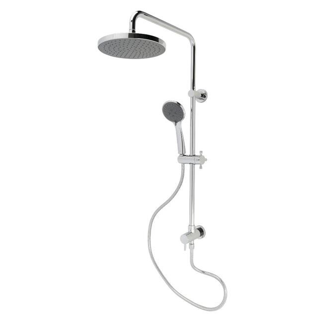 Concord Wall Mount Rain Drop Shower System with Hand Shower - Polished Chrome gallery