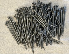 Deck Screw Loose Bulk #8 x 3” Waxed #2 LOX Decking Screw Galvanized