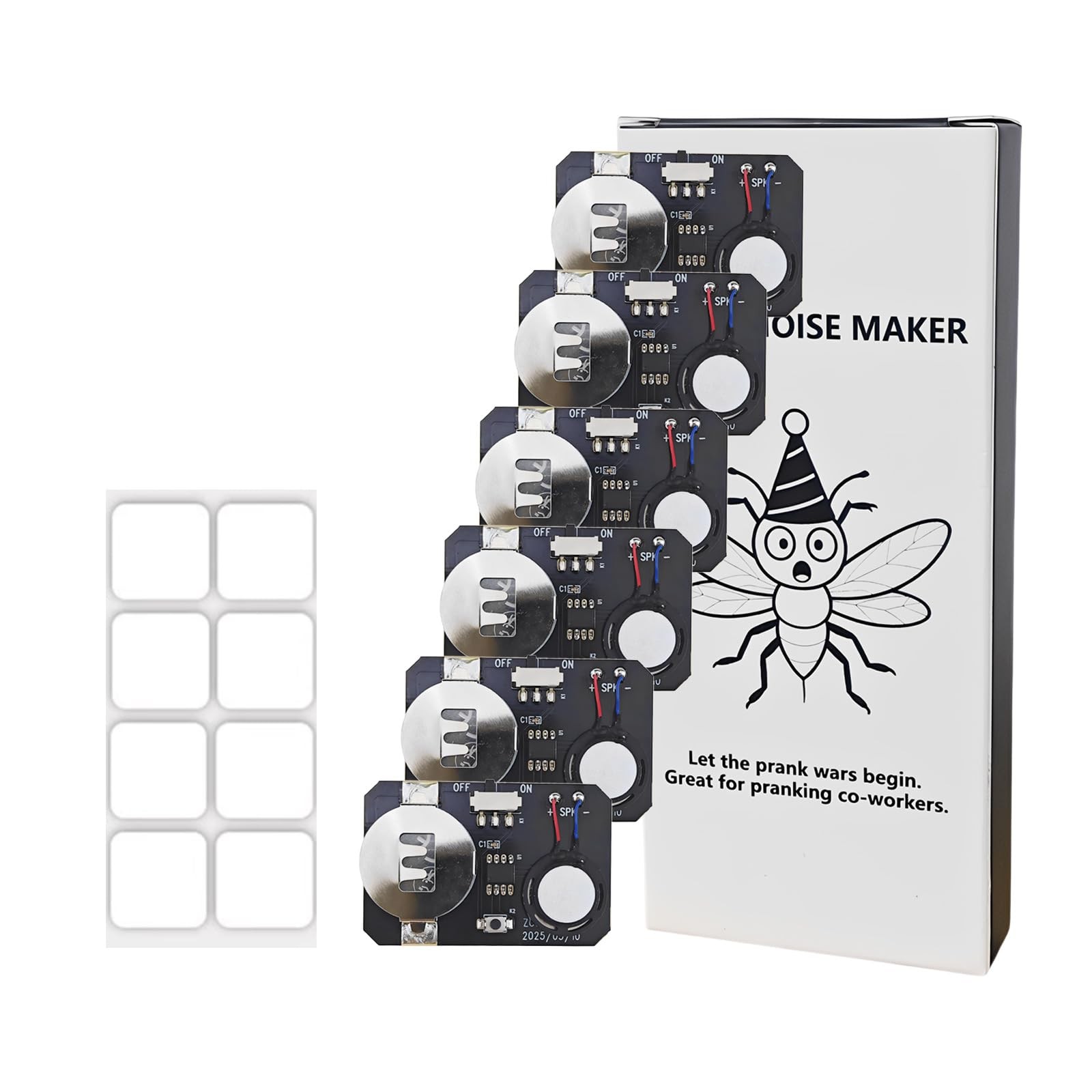 Smartkid Electronic Cricket Noise Maker Prank (6 Pcs),Sound Makers Device Kit... gallery