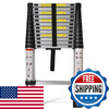 Liguvcy Telescoping Extension Ladder 14.5 Ft Folding Telescopic Aluminum gallery