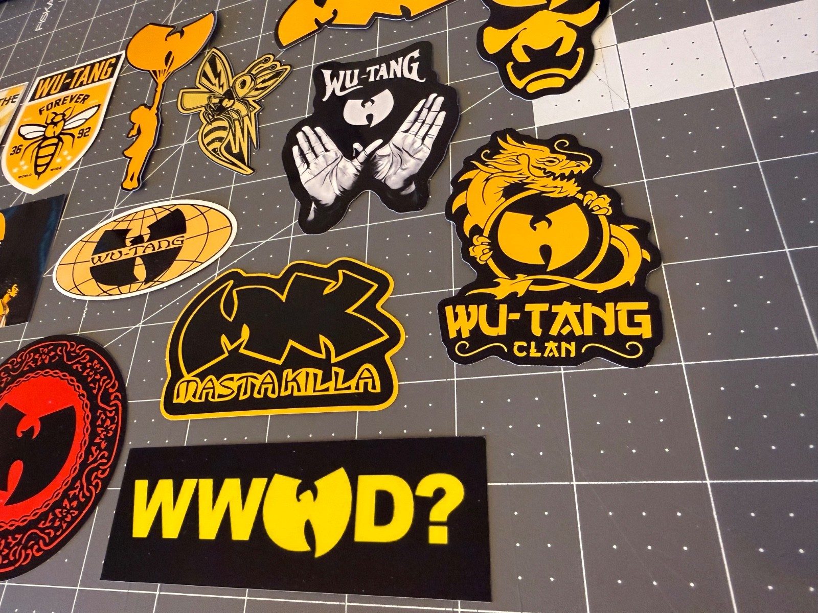 Wu Tang Clan Stickers Multiple Options Available, Pick One gallery