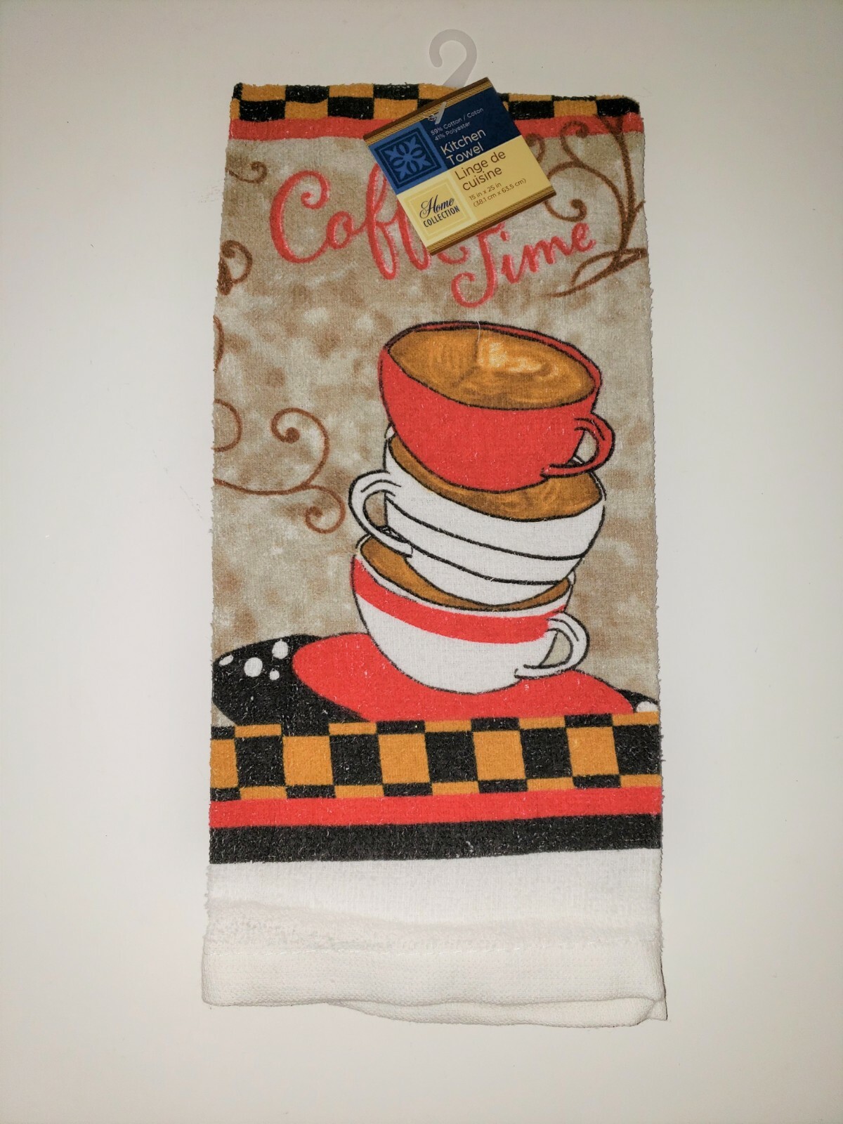 Home Collection Kitchen Dish Towel - New - Coffee Time gallery