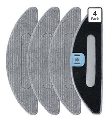 4 Pack Replacement Mop Pad Compatible with iRobot Roomba Combo i5+/ i5/ j5+/ j5