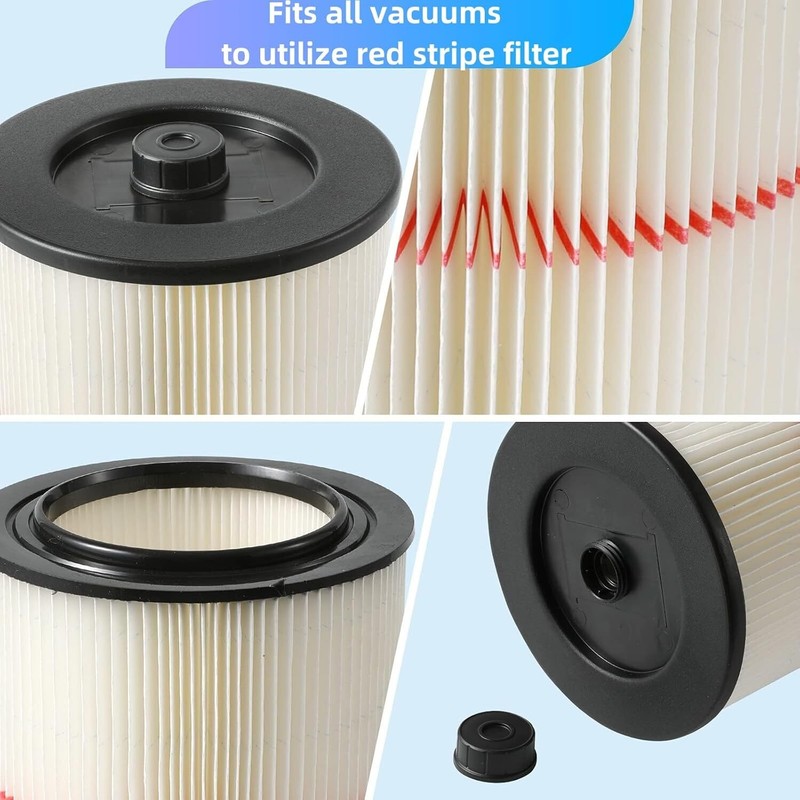 Replacement Shop Vac Filter for Sears Craftsman 5+ 6 8 12 16 gallon. Wet Dry Vac gallery