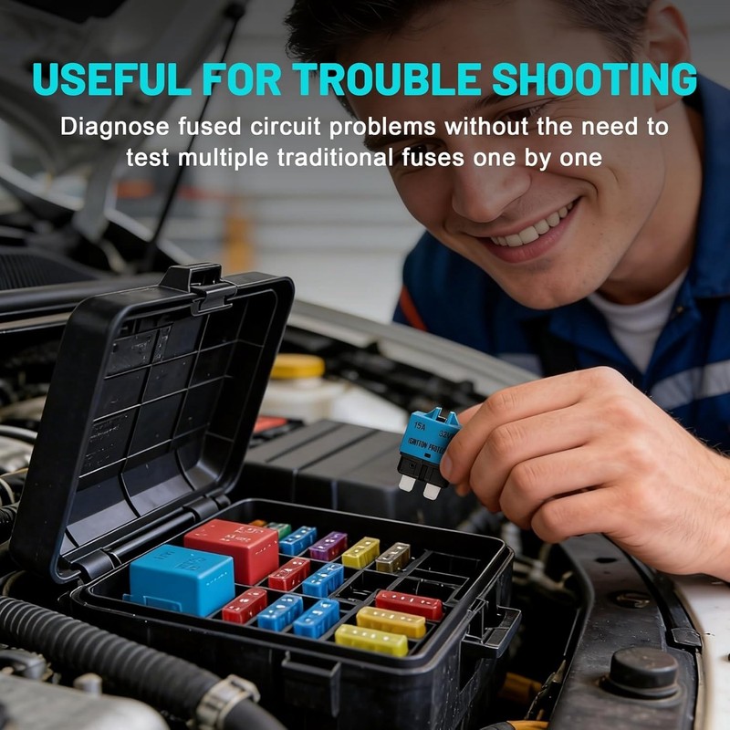 7PCS Manual Reset , 5A-30A E39 Low Profile ATO/ATC1390 gallery