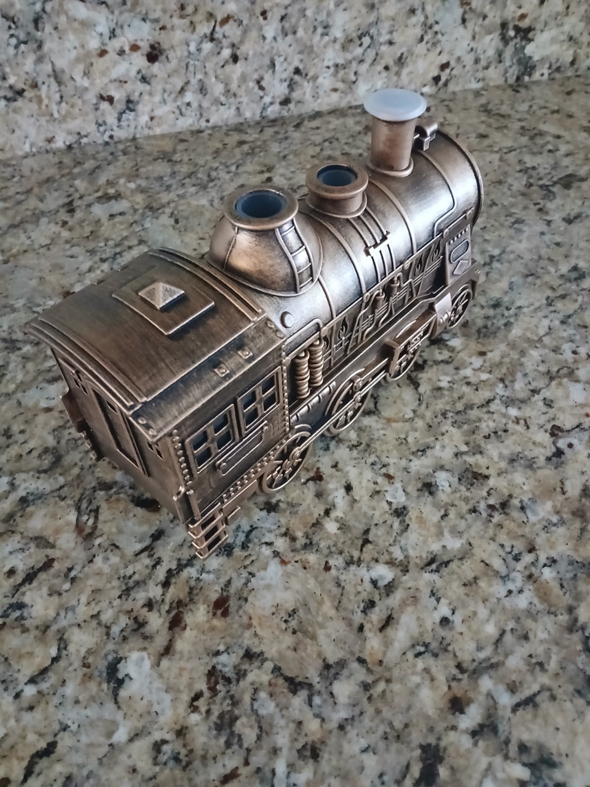 Oil Diffuser, Ultrasonic Cute Locomotive Steam Express Train Flame Ar... gallery