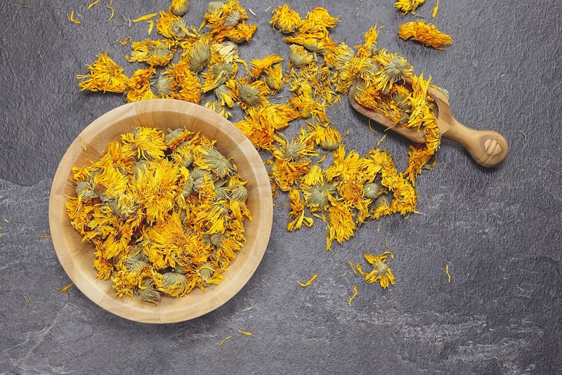 Calendula Tea 1LB (16Oz) 100% CERTIFIED Organic Whole Flower Herbal Tea (Cale... gallery