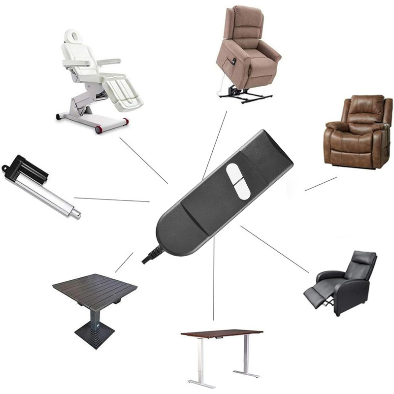 2-Button 5P Hand Remote Control for Okin lImoss Pride Lift Chair Power Recliner gallery