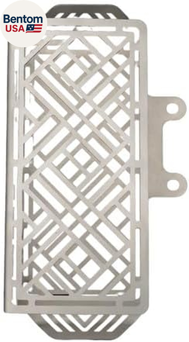 Radiator Guard (SILVER) Compatible with Royal Enfield HIMALAYAN 411 gallery