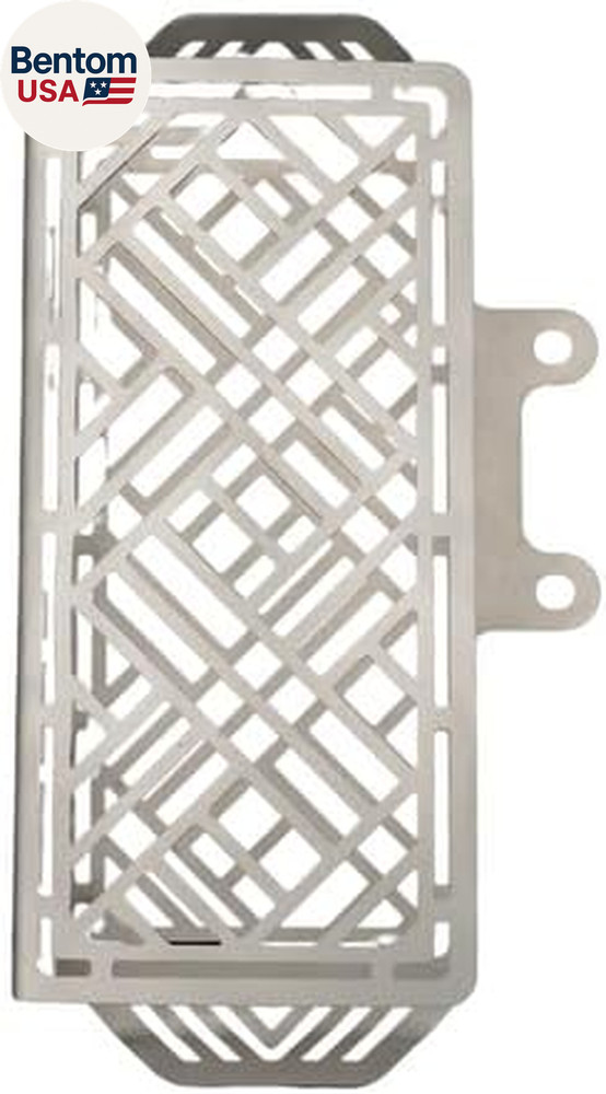 Radiator Guard (SILVER) Compatible with Royal Enfield HIMALAYAN 411